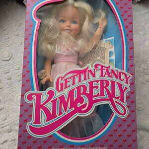 1984 Tomy Getting Fancy Kimberly Doll In original box